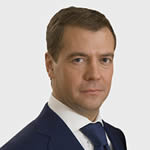 President of Russia Dmitri Medvedev