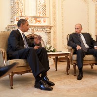 President Obama with Prime Minister Putin