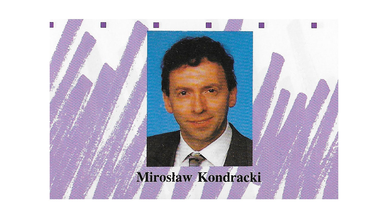 Mirosław Kondracki, Voice of America (VOA) Polish Service – sekcja polska Głosu Ameryki circa 1990