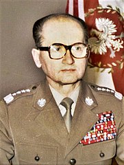 Gen. Jaruzelski getting ready to declare martial law in Poland.